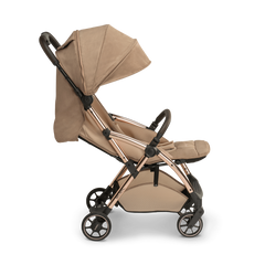 leclercbaby Hexagon™  Baby Stroller - Champaign (Glossy Rose Gold Colored Frame) (Get a free Orgainizer Easy Quick)