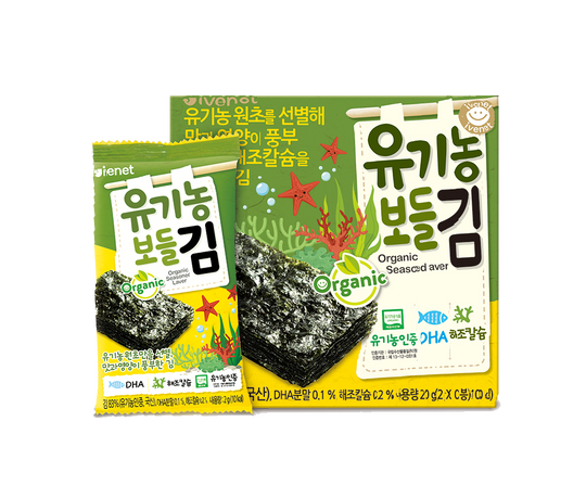 Ivenet bebe seaweed laver (2g x 10 pack)