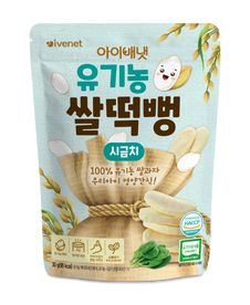 Ivenet bebe stick rices snack (Spinach)
