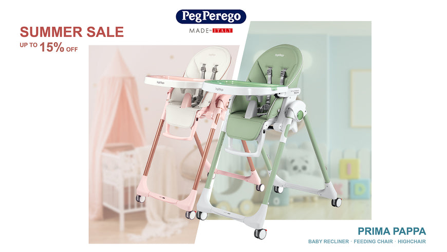 【Italian-made Prima Pappa Highchair - limited time offer of 15% off】positive feedback thanks to easy-to-clean waterproof surface