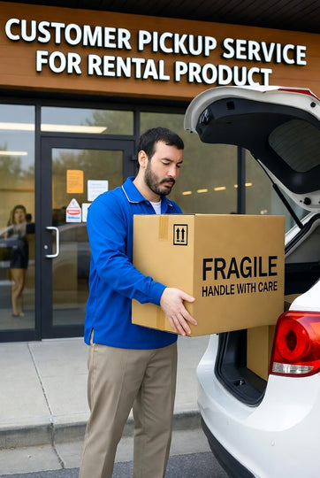 PICKUP SERVICE FOR RENTAL PRODUCT