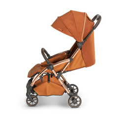 Hexagon™  Baby Stroller - Heritage Sport (Glossy Brass Colored Frame)