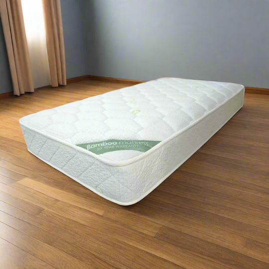 ORGANIC BAMBOO MATTRESS 100CM  X 49.5 CM