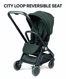 PEG PEREGO CITYLOOP REVERSIBLE  SEAT BABY STROLLER - METAL