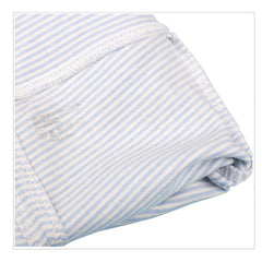 長褲-藍色條紋（高腰） (3-6M)