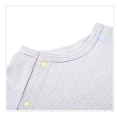 LONG SLEEVES COAT - BLUE STRIPE (12-18M)