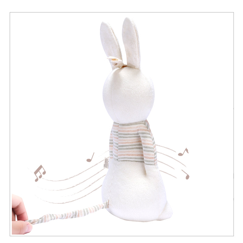 musical rabbit soft toy