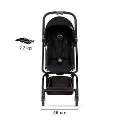 EEZY S TWIST PLUS  STROLLER - LAVASTONE BLACK