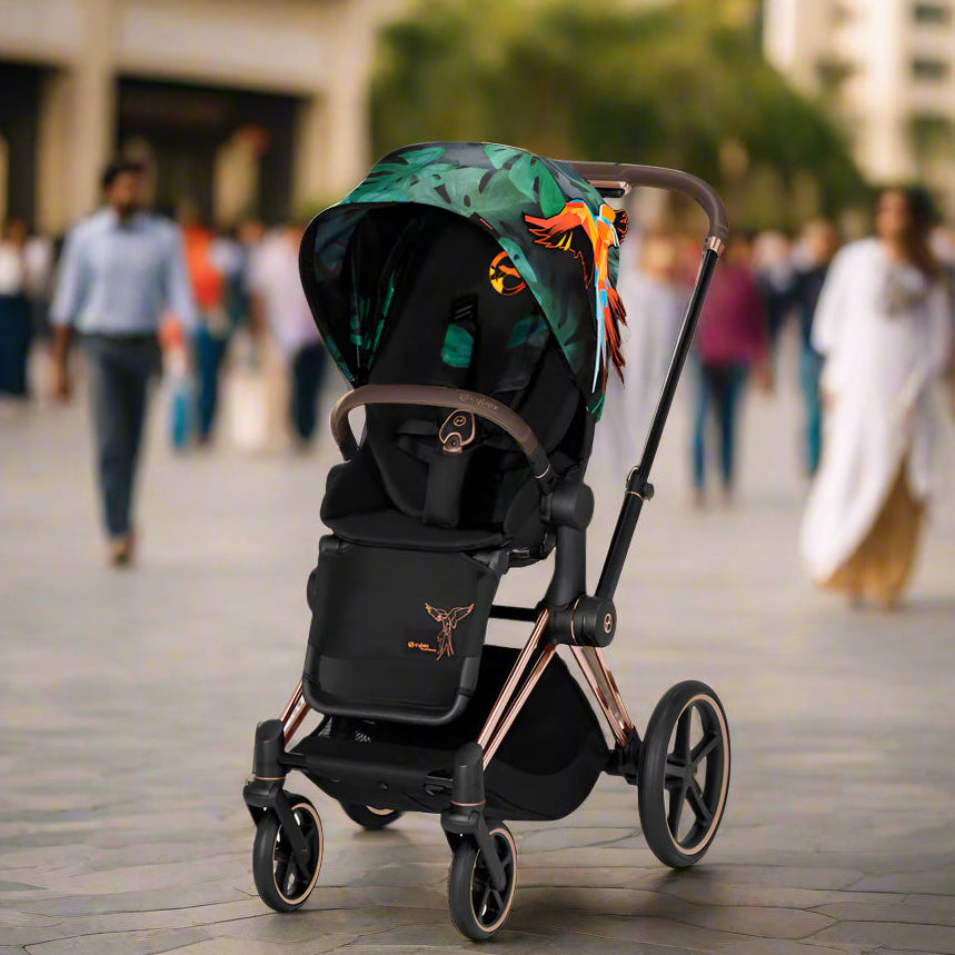 cybex priam birds PRAIM CHASSIS ROSE GOLD AND SEAT PACK