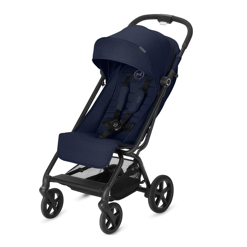 在庫処分 激安 食品 Easy cybex S S Blue-blue折りたたみ式ベビーカー（EEZY Denim ベビーカー・バギー