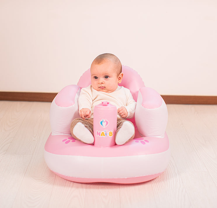 NAI-B INFLATABLE BABY CHAIR PINK - Main Image