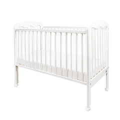 SABRINA 嬰兒床 大版 (120x60cm) - 白色 (連床褥套裝)