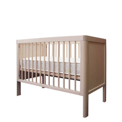 LUKAS COT - WASH WHITE (INCLUDES BAMBOO SPRING MATTRESS)