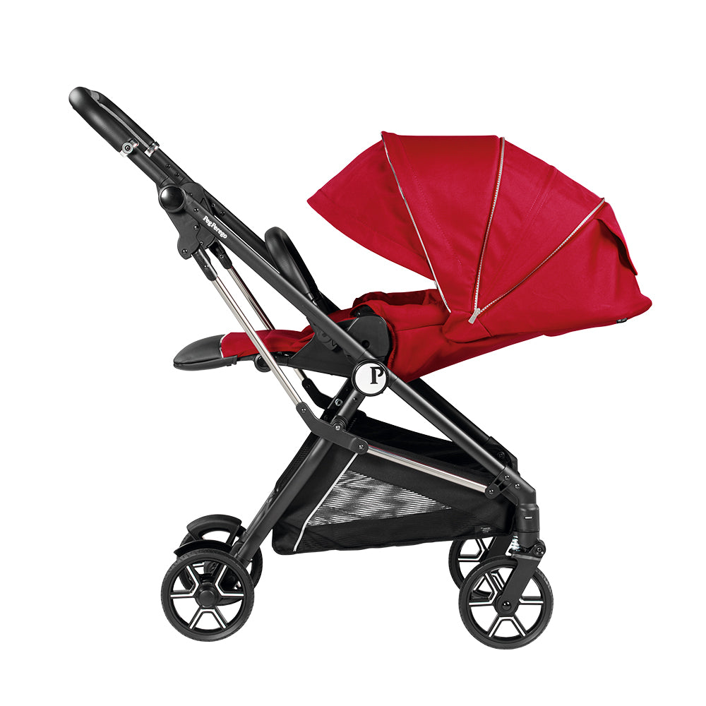 peg perego stroller red PEG PEREGO VIVACE STROLLER
