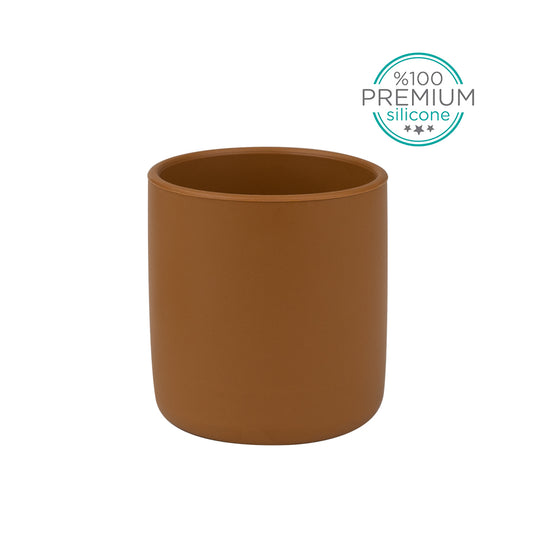 SILICONE MINI CUP WOODY BROWN