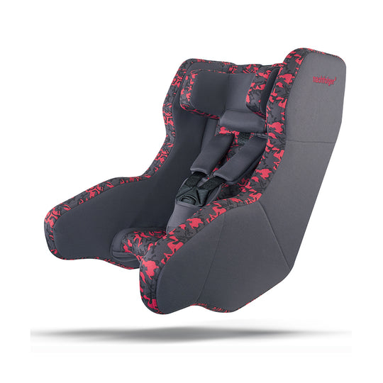 NACHFOLGER HY5可摺疊兒童汽車安全椅 - 紅色迷彩